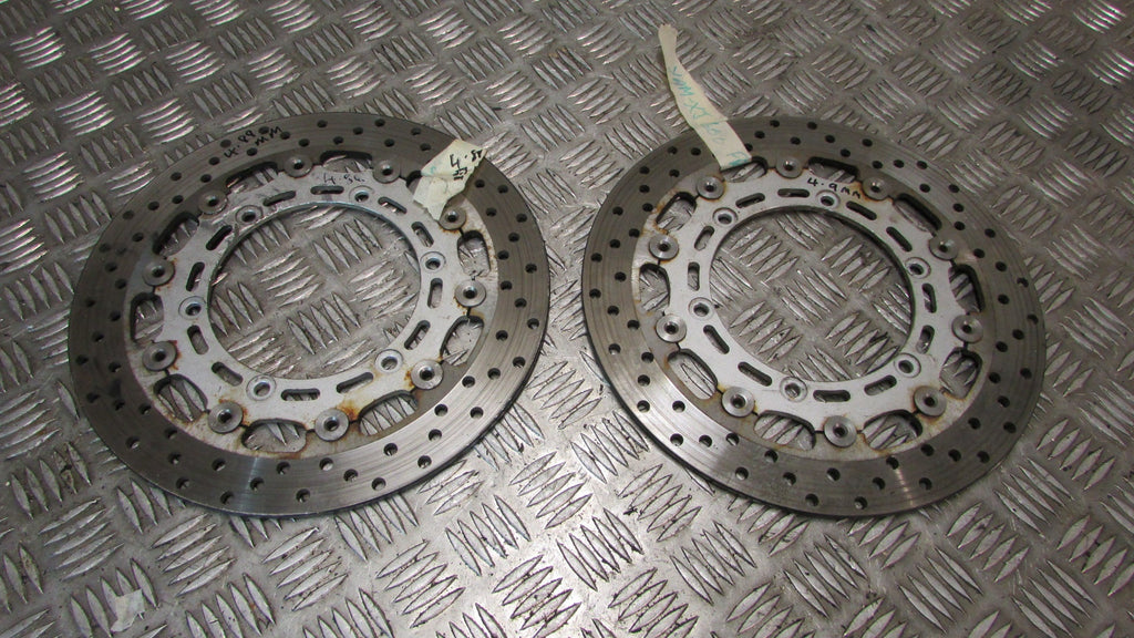 Yamaha XJ 600 Diversion 4BR disques des freins avants AV paire ,,Pair of front d