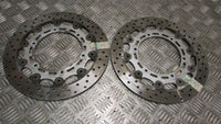 Yamaha XJ 600 Diversion 4BR disques des freins avants AV paire ,,Pair of front d