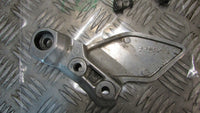 Yamaha XJR 1200 4PU Platine pour repose pied avant av gauche,,FOOT REST HANGER b