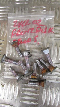 KAWASAKI NINJA ZX6R ZX-6R J1 J2 2000/2 ,vis pour disque de frein avant , front d