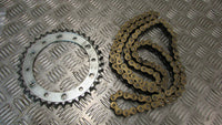 Yamaha XJR 1200 4PU kit chaine,,Chain & rear sprocket,
