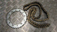 Yamaha XJR 1200 4PU kit chaine,,Chain & rear sprocket,