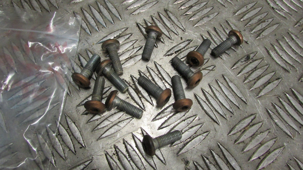 Yamaha XJR 1200 4PU vis pour disque de frein avant , front disc studs screws bol