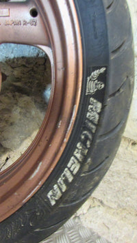 Yamaha XJR 1200 4PU Jante Ariere , pneu, ROUE ARRIÈRE , rear wheel with tyre