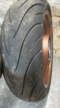 Yamaha XJR 1200 4PU Jante Ariere , pneu, ROUE ARRIÈRE , rear wheel with tyre