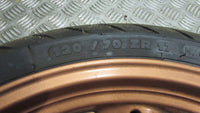 Yamaha XJR 1200 4PU Jante AV avant avec pneu ,front wheel with tyre