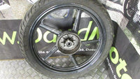 Yamaha YBR 125 2011, 2010>17 ,Jantes Ariere , pneu, , rear wheel with tyre