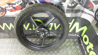 Yamaha YBR 125 2011, 2010>17 ,Jantes Ariere , pneu, , rear wheel with tyre