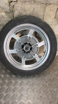 Hyosung GV 125 Aquila MF51 Jante AV avant avec pneu   ,front wheel with  tyre