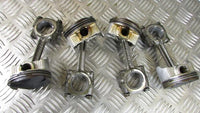 KAWASAKI ZX6R ZX-6R NINJA ZX600F F1 F2 F3 1995 1996 1997, jeu de pistons et biel