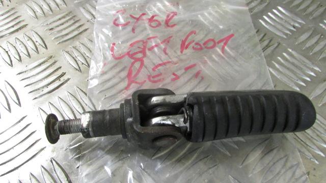 KAWASAKI NINJA ZX6R ZX-6R J1 J2 2000/2 repose pied AV GAUCHE,, foot rest front l