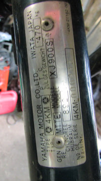 Yamaha XJ 900S Diversion 4KM cadre francaise avec carte grise ,frame french, str