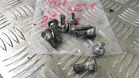KAWASAKI NINJA ZX6R ZX-6R J1 J2 2000/2 vis platine repose pied avant , FOOT REST