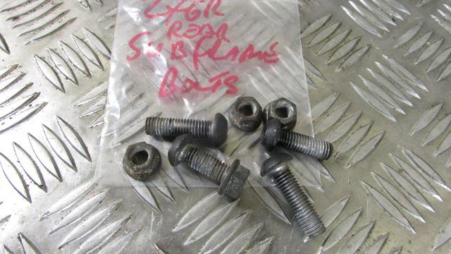 KAWASAKI NINJA ZX6R ZX-6R J1 J2 2000/2 VIS pour le Arrière bâti tubulaire,boucle