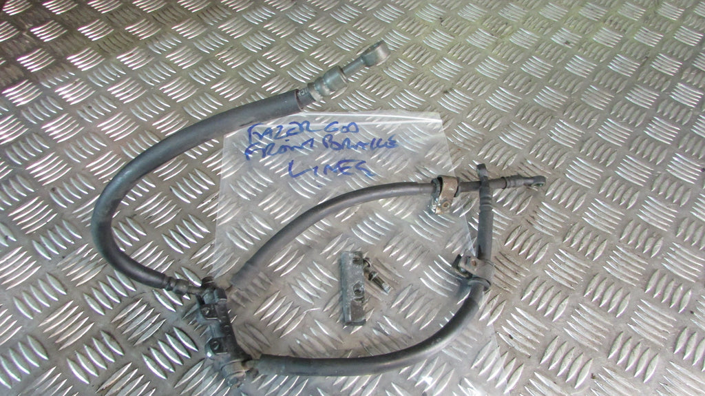 Yamaha Fazer FZS 600 2000 (1998/2003) RJ021 Durites de frein avant , front BRAKE