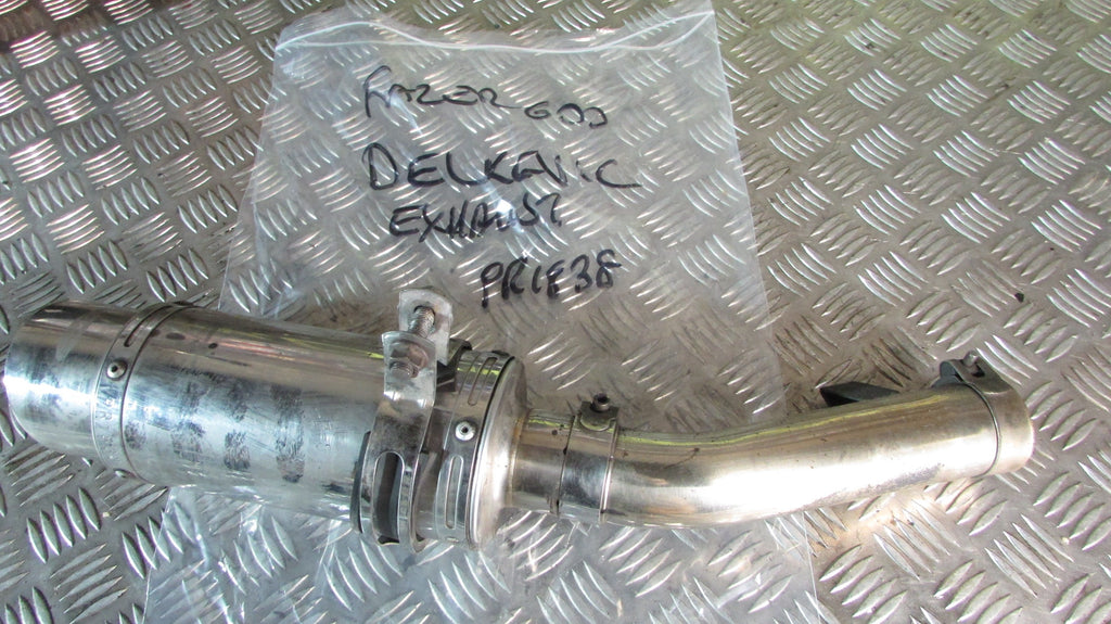 Yamaha Fazer FZS 600 2000 (1998/2003) RJ021 Silenceur Echappement ,Delkevic EXHA