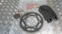 Yamaha Fazer FZS 600 2000 (1998/2003) RJ021 kit chaine, lien scindé,Chain & rear