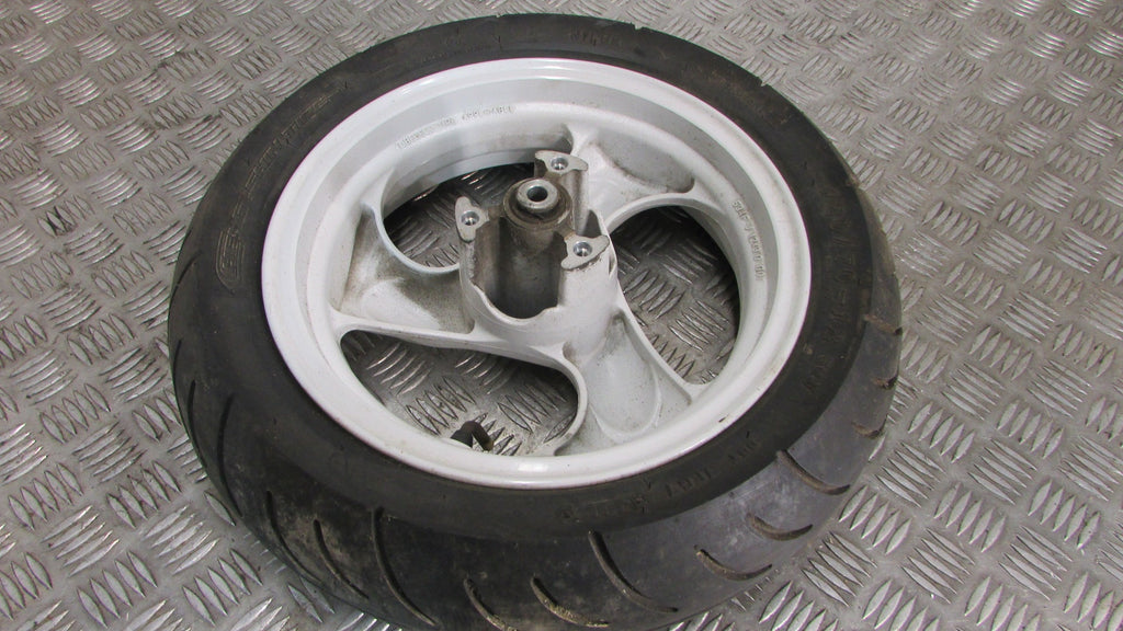 Kymco Agility FR50 2T Jante AV avant avec pneu ,front wheel with tyre