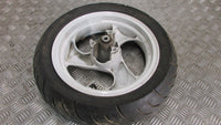 Kymco Agility FR50 2T Jante AV avant avec pneu ,front wheel with tyre