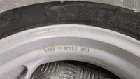 Kymco Agility FR50 2T Jante AV avant avec pneu ,front wheel with tyre