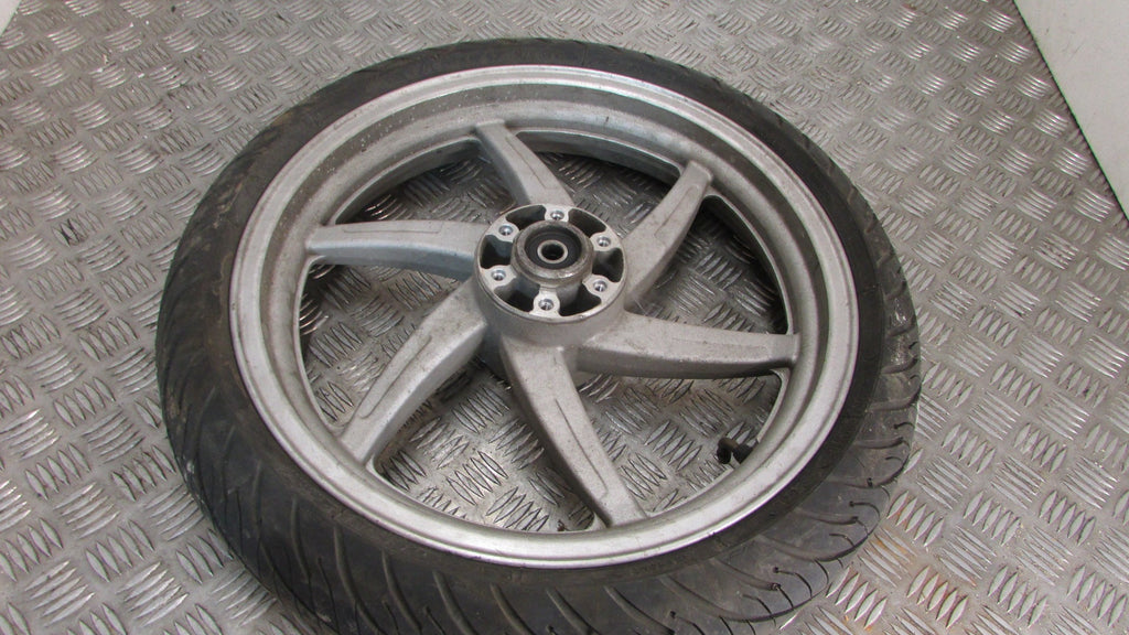 Hyosung Comet GT 650 BJ04/08 Jante AV avant avec pneu ,front wheel with tyre