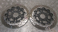 Hyosung Comet GT 650 BJ04/08 disques des freins avants AV paire ,,Pair of front