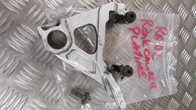 Yamaha YZF R6 5EB 99/02 15552m Platine pour ÉTRIER DE FREIN arrier,,rear caliper