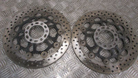 Hyosung Comet GT 650 BJ04/08 disques des freins avants AV paire ,,Pair of front