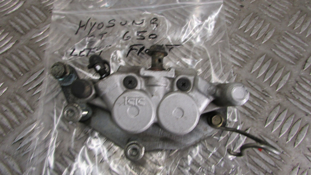 Hyosung Comet GT 650 BJ04/08 ÉTRIER DE FREIN, avant gauche ,,FRONT LEFT BRAKE CA