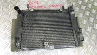 Yamaha YZF R6 5EB 99/02 15552m radiateur a eau,RADIATOR,,damaged , dommage