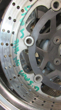 Kawasaki Ninja ZZ-R 1100 D ZX ZZR 1994 Jante AV avant avec pneu et disques ,fron