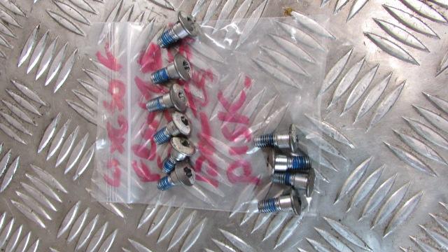 Suzuki GSX650F 2011 ,vis pour disque de frein avant , front disc studs screws bo