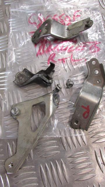 Suzuki GSX650F 2011 attache de carrenage , Fairing bottom brackets ,Lenkerstumme