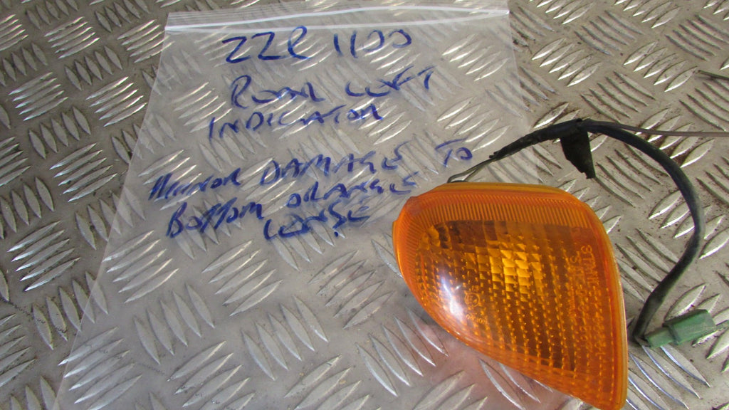 Kawasaki Ninja ZZ-R 1100 D ZX ZZR 1994 Clignotant, ar ariere gauche, INDICATOR,