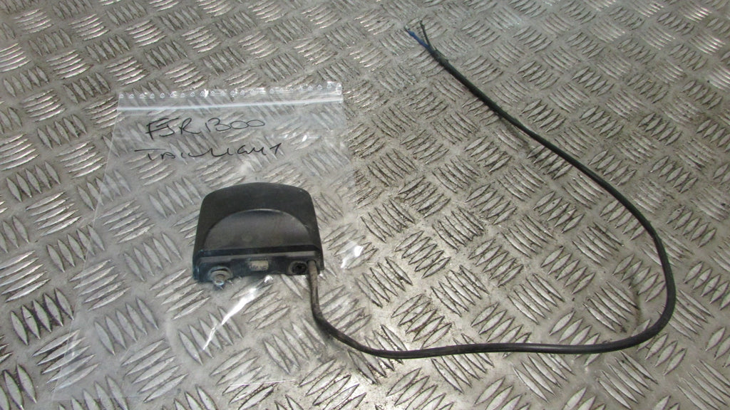 Yamaha FJR 1300 2008 ABS, feu eclairage plaque immatriculation, bavette arrière