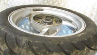 Honda NT V 650 DEAUVILLE RC47E 98>05 ,Jante Ariere , pneu, ROUE ARRIÈRE , rear w
