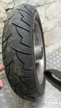Suzuki GSX600F 1988 88/97 GN72A B Jante Ariere , pneu, ROUE ARRIÈRE , rear wheel
