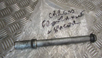 Honda CBR 600 PC25 91/95 axe de la rue avant,, front axle spindle FRONT WHEEL AX