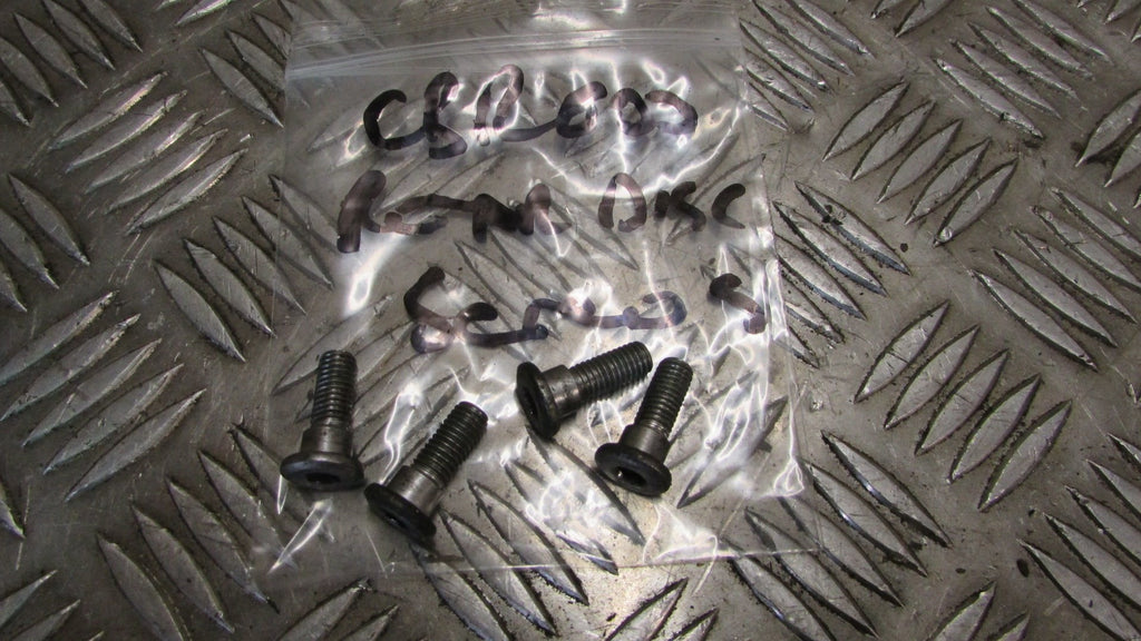 Honda CBR 600 PC25 91/95 vis pour disque de frein arriere, AR, rear disc studs s