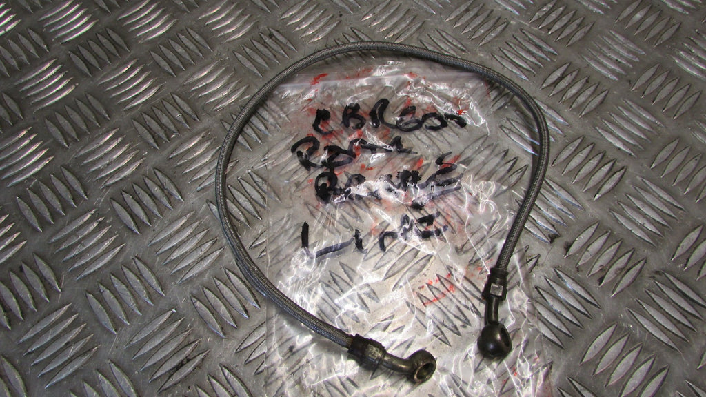 Honda CBR 600 PC25 91/95 Durite avaition de frein arriere AR, braided REAR BRAKE