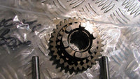 Ducati 696 Monster, Rouages de boîte de vitesses. gearbox cogs