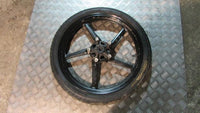 Yamaha YBR 125 2008, 2005>17 Jantes AV avant avec pneu ,front wheel with tyre, ,