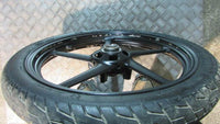 Yamaha YBR 125 2008, 2005>17 Jantes AV avant avec pneu ,front wheel with tyre, ,