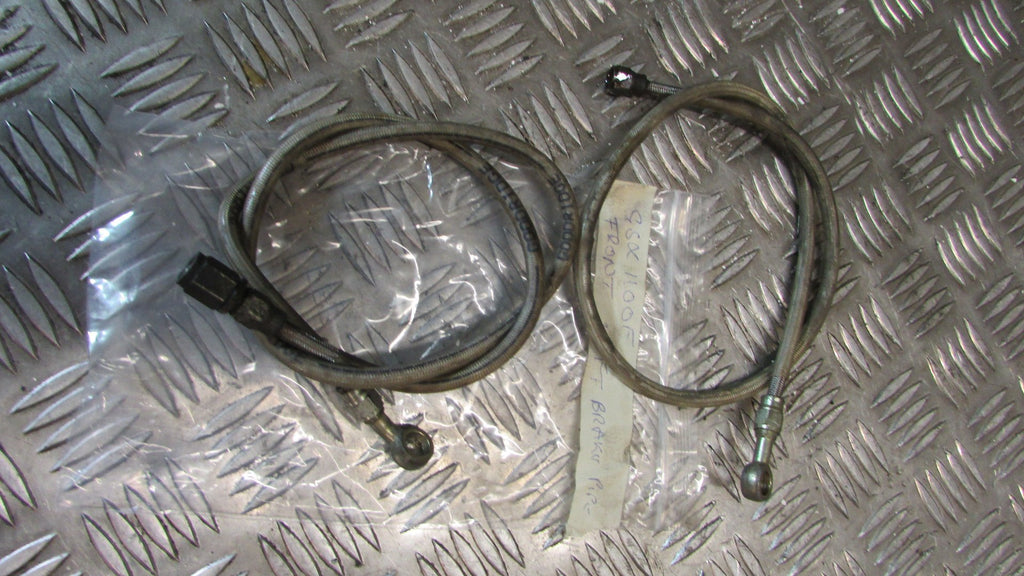Suzuki GSX 1100 F GV72 C 88/94 Durite de frein avant, FRONT BRAKE LINES