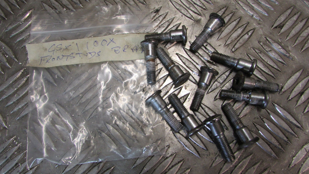 Suzuki GSX 1100 F GV72 C 88/94 vis pour disque de frein avant , front disc studs