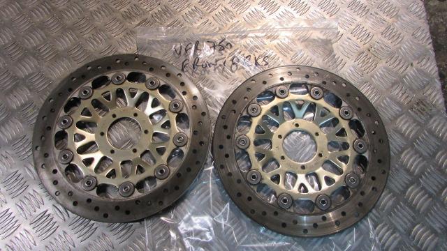 Honda VFR 750 FV RC36 1997, disques des freins avants AV paire ,,Pair of front d