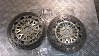 Honda VFR 750 FV RC36 1997, disques des freins avants AV paire ,,Pair of front d