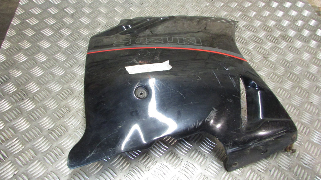 Suzuki GSX 1100 F GV72 C 88/94 carénage flanc droit, Fairing trim right flank