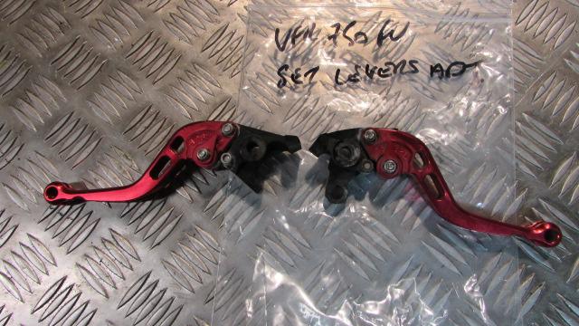 Honda VFR 750 FV RC36 1997, un ensemble de leviers de course, frein et d'embraya