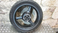 Kawasaki ZR7S 750 FH1A Jante Ariere , pneu, ROUE ARRIÈRE , rear wheel with tyre